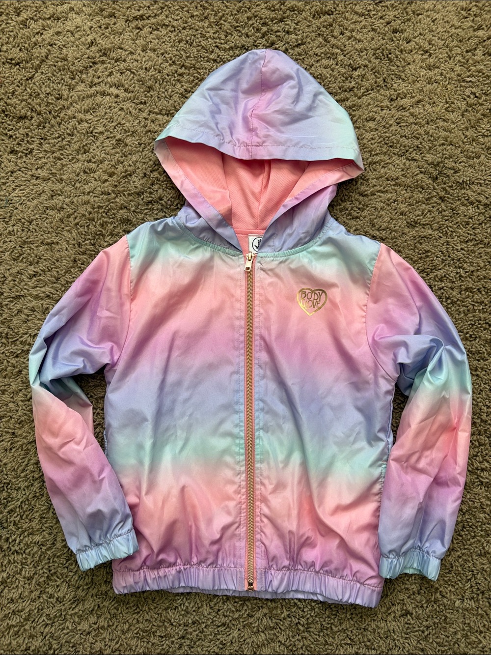 Body Glove Pink and Lavender Hooded Jacket - Picture 1 of 5
